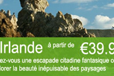 Vol pour l'Irlande à petit prix ! 