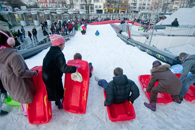 Charléty sur Neige 2017, activités sportives d'hiver gratuites pour les 3 16 ans