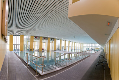 Piscine + salle de sport