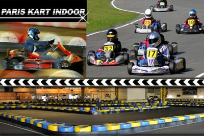 Karting à 39,90 € au lieu de 101 € chez Paris Kart Indoor