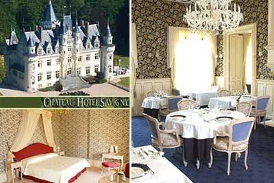  Idée cadeau Saint Valentin : Week-end de rêve pour deux avec repas gastronomique au luxueux Château Hôtel Savigny 4 étoiles au sud de la Vallée de la Loire pour 129 euros au lieu 