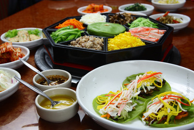Restaurant coréen, cuisine variée et raffinée