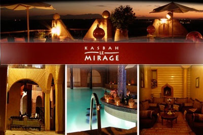  Pour deux à Marrakech ! Luxe, calme et volupté, profitez d’un séjour de 3 nuits et 4 jours digne des milles et une nuit pour 219 € au lieu de 466 au Kasbah Le Mirage