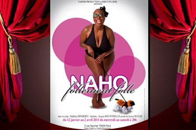 Place pour le spectacle Naho, Follement Folle pour 9 € au lieu de 18