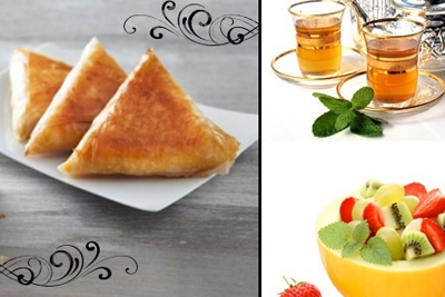 Thé, pastilla, et toubkal ou dessert aux fruits à la marocaine pour 14 € au lieu de 28,20 €