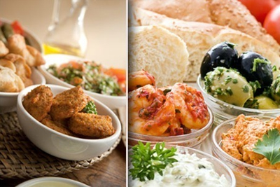 Mezzés libanais et desserts au Bistrot Beyrouth pour 2 pers. à 19,90 € au lieu de 46 €