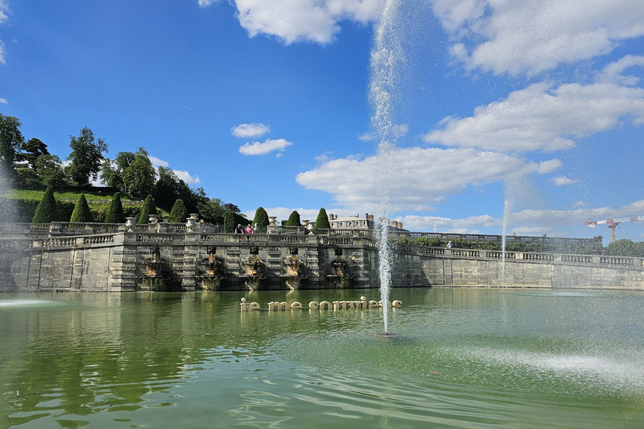 Concerts et jeux d'eau gratuits dans un cadre bucolique