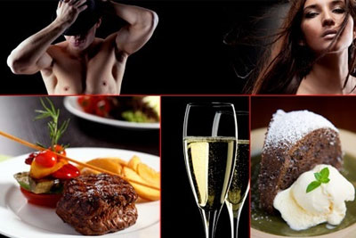 Diner spectacle de chippendales ou chippengirls, vin et champagne à 34,50 €