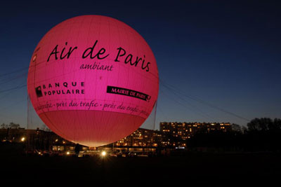 Admirez Paris à bord du plus grand ballon du monde à 10 € au lieu de 15 €