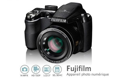 Appareil photo Bridge FinePix S3200HD FUJIFILM à 139,99 € au lieu de 219 €