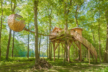 Week-end insolite, dormir dans une cabane dans les arbres (à 50 min de Paris)