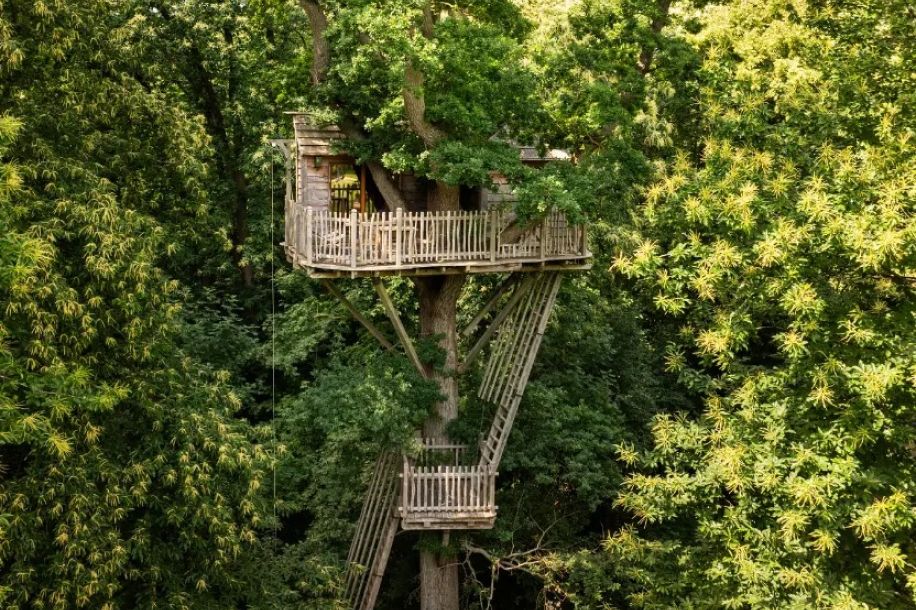Cabanes perchées dans les arbres : l'expérience insolite à 50 min de Paris