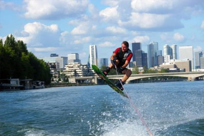 Ski nautique à Paris