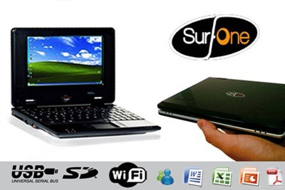 Mini PC portable SurfOne, écran LCD 7’’, Wifi intégré à 79,90 € au lieu de 199 €