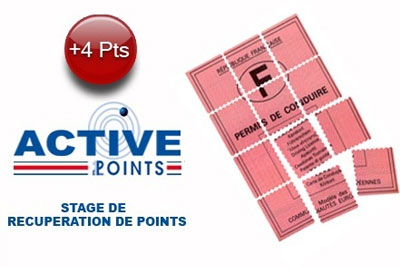 Stage de 2 jours chez Active Points à 130 € au lieu de 260 € pour récupérer 4 points