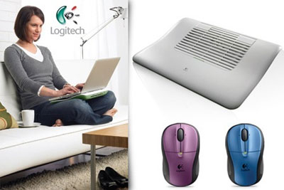 Cooling Pad Logitech et une souris sans fil à 17,99 € au lieu de 59,98 €