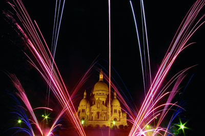 Grand feu d’artifice gratuit sur la Butte Montmartre