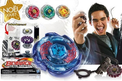 2 toupies BEYBLADE METAL MASTERS avec lanceurs pour 26,99 € 