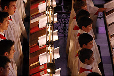 Concert gratuit du Choeur du King's College de Cambridge dans la nef du Musée d'Orsay