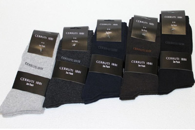 15 paires de chaussettes Cerruti pas chères à 19,99 € au lieu de 74,95 €