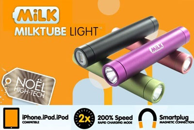 Chargeur universel intelligent Milktube à 39 € au lieu de 89 €