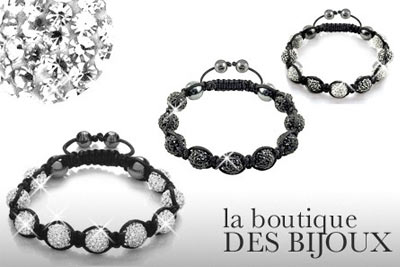 Bracelet style Shamballa Love and Life à 14,99 €  au lieu de 73,68 €