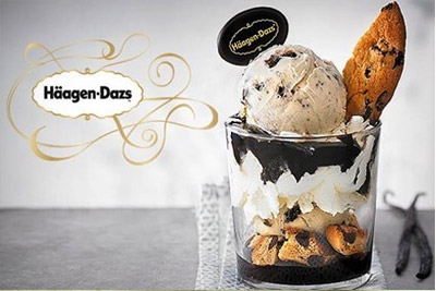 Pause gourmande pour 2 chez Häagen-Dazs à 11 € au lieu de 23 €