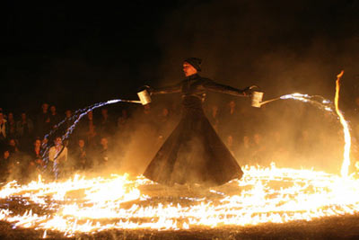 Spectacle gratuit de danse et de feu 