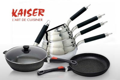 Batterie de cuisine Kaiser en revêtement pierre dès 38,90 € au lieu de 99 €