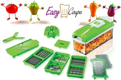 Coupe légumes Easy Coupe et ses accessoires à 39,90 € au lieu de 79,95 €