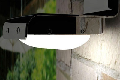 Lampe d'extérieur LED à énergie solaire, capteur de mouvement à 19,90 € au lieu de 34,90 €