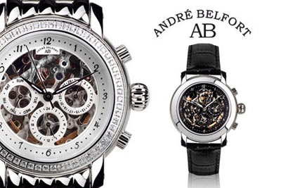 Montre luxe automatique André Belfort à 279 € au lieu de 795 €