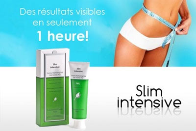 Crème minceur Slim Intensive à 19,90 € au lieu de 39,99 €