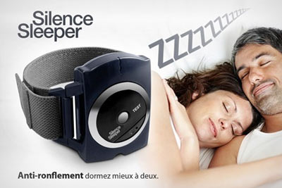 Bracelet anti-ronflements Silence Sleeper à 19,99 € au lieu de 59,99 €