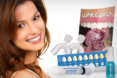 Kit de blanchiment dentaire White Pro à 7,90 € au lieu de 39,99 €
