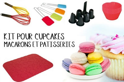 Kit complet pour préparer vos cupcakes à 24,90 € au lieu de 59 €