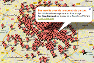 Découvrez la nouvelle carte de tous les bons plans sur Paris !