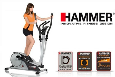 Vélo elliptique ergomètre Hammer Cardio à 299 € au lieu de 599 €