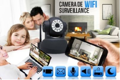 Caméra de surveillance wifi et sans fil à 59,99 € au lieu de 159 €