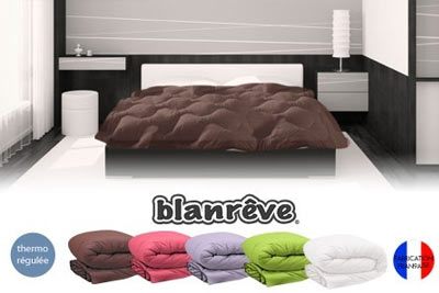 Couette colorée thermo régulée Blanrêve dès 29,90 € au lieu de 69,90 €