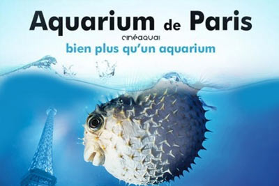 Billet d'entrée pas cher à l'Aquarium de Paris à 14,90 € au lieu de 23 €