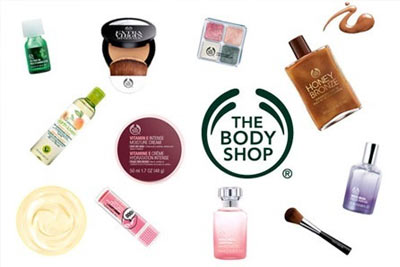 Bon d'achat The Body Shop de 30 € pour 15 €