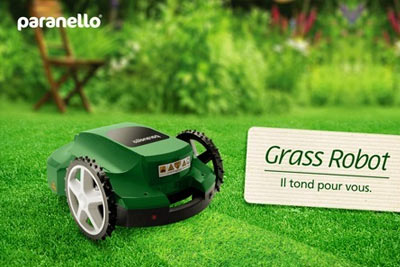 Robot tondeuse automatique Paranello Grass Robot à 569,90 € au lieu de 1390 €