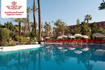 Marrakech 5* : 5J/4N en demi pension avec vol A/R au Kenzi Farah dès 429 €