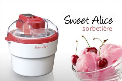 Sorbetière Sweet Alice à 24,90 € au lieu de 49,90 €