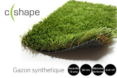 5 m² de gazon synthétique C Shape à 159,90 € au lieu de 300 €