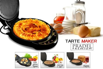 Tarte Maker 6 en 1 électrique Pradel Premium à 59 € au lieu de 129 € 