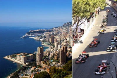 Grand Prix de Monaco : place pour le 27/05 + 1 nuit en hôtel + 1 casquette Ferrari à 179 €