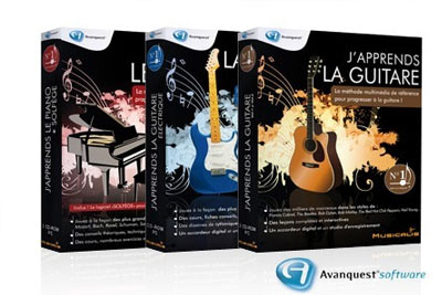 Logiciel Avanquest pour apprendre à jouer de la musique à 14,90 € au lieu de 39,99 €