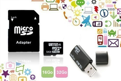 Carte mémoire SD 32 Go à 24,90 € au lieu de 41,32 €